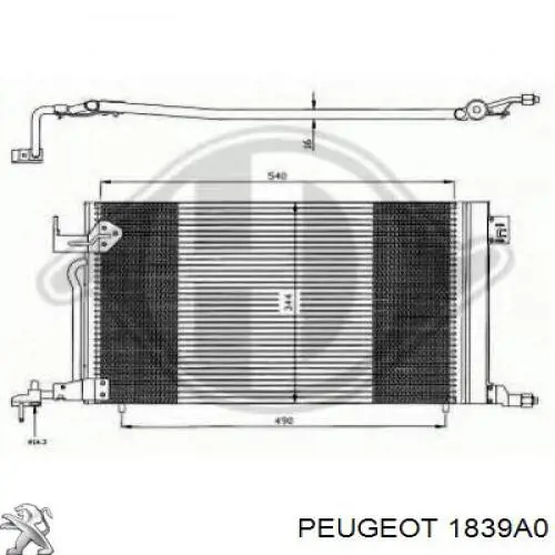 Soporte de motor derecho Peugeot/Citroen 1839A0 precio, desde 36,86 EUR