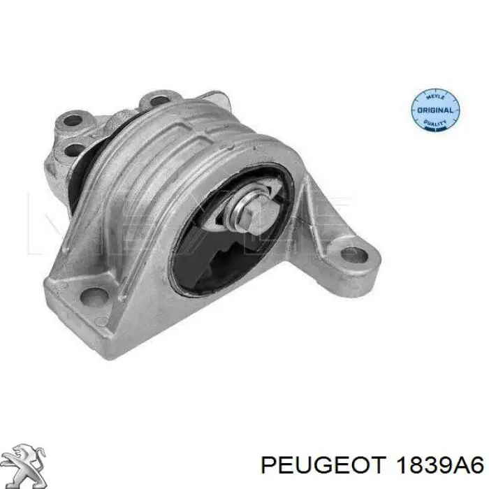Soporte de motor derecho Peugeot/Citroen 1839A6 precio, desde 30,27 EUR