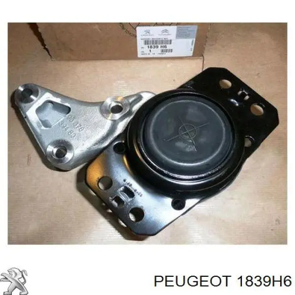 1839H6 Peugeot/Citroen soporte de motor derecho