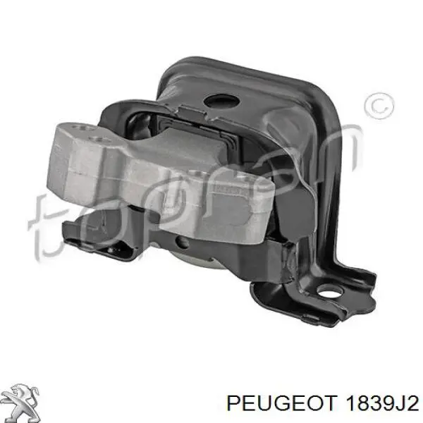 1839J2 Peugeot/Citroen soporte de motor derecho