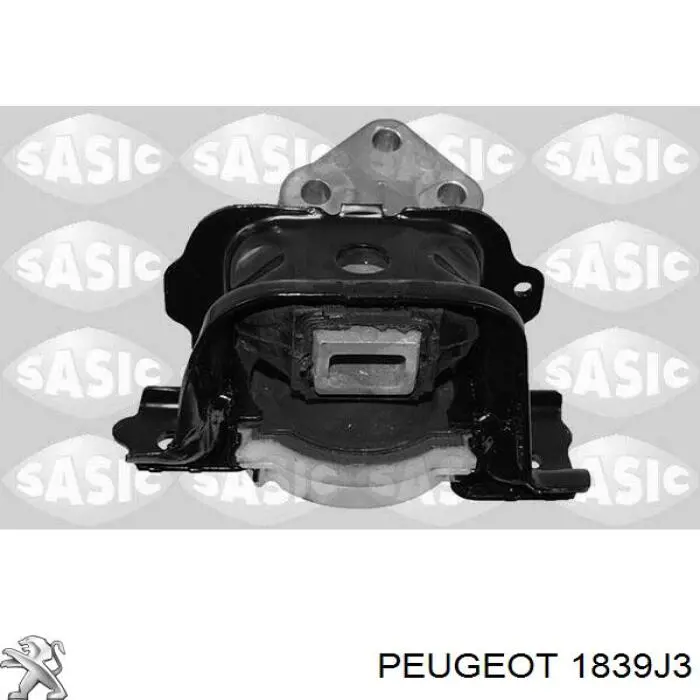 1839J3 Peugeot/Citroen soporte de motor derecho