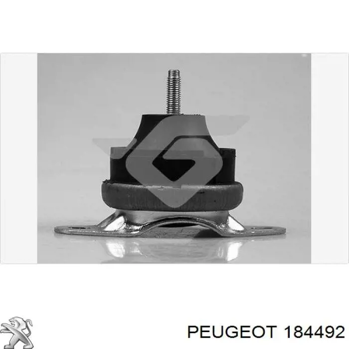 184492 Peugeot/Citroen soporte, motor, derecho superior