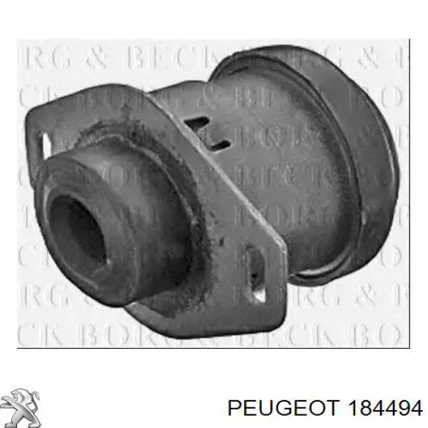 Soporte izquierdo del motor 04663 Metalcaucho