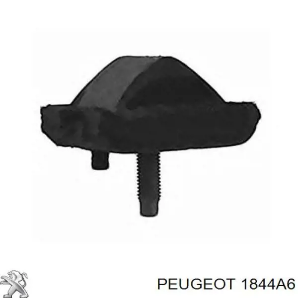 Soporte derecho de motor con silentblock Peugeot/Citroen 1844A6 precio, desde 14,10 EUR