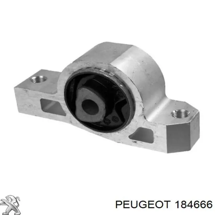 184666 Peugeot/Citroen soporte, motor izquierdo, trasero