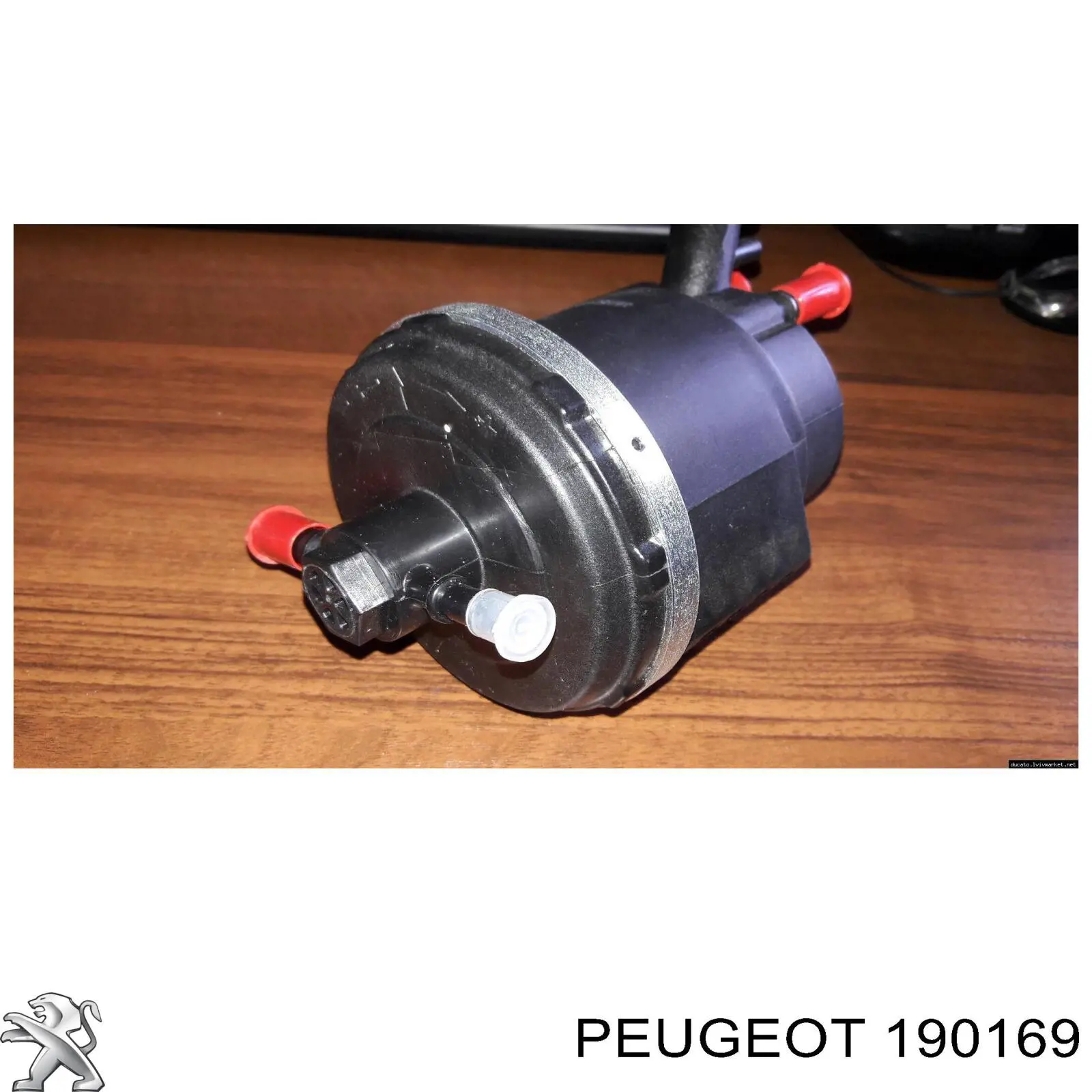 Caja filtros de combustible Peugeot/Citroen 190169