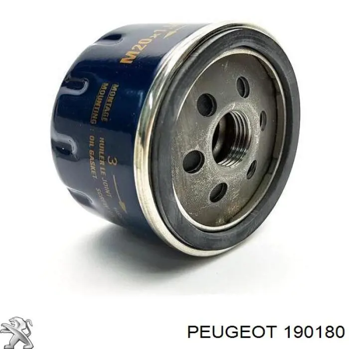 Caja del filtro de combustible 190180 Peugeot/Citroen