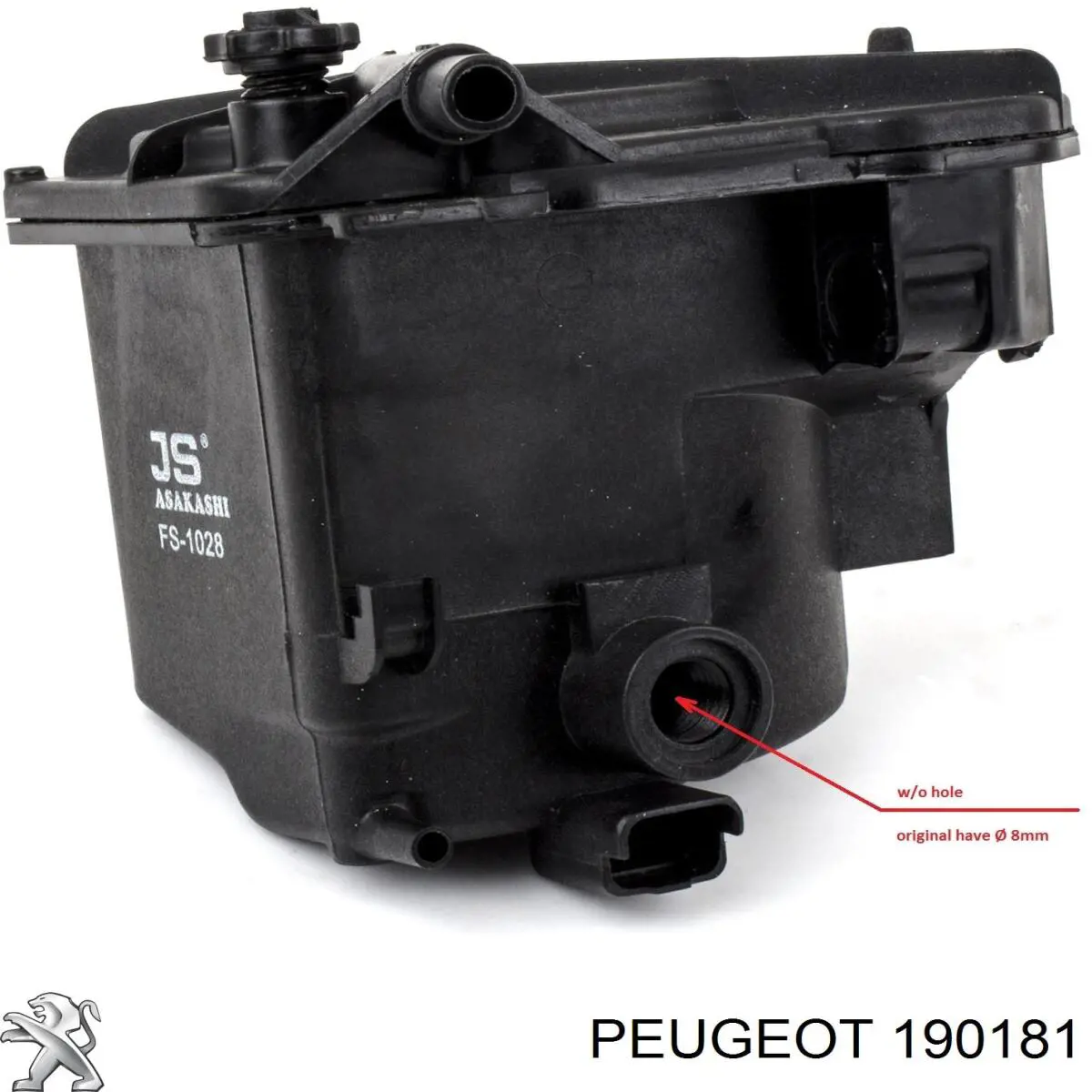 Comprar 190181 Peugeot/Citroen Filtro diesel