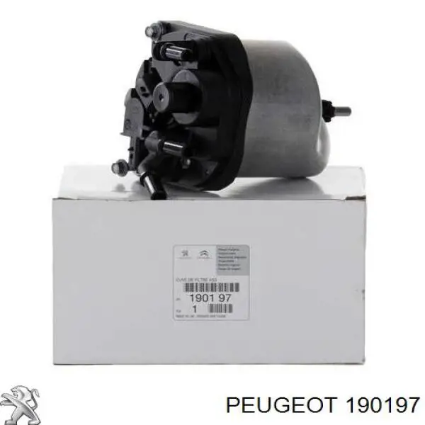 190197 Peugeot/Citroen caja, filtro de combustible