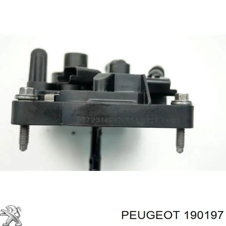 Caja del filtro de combustible 190197 Peugeot/Citroen