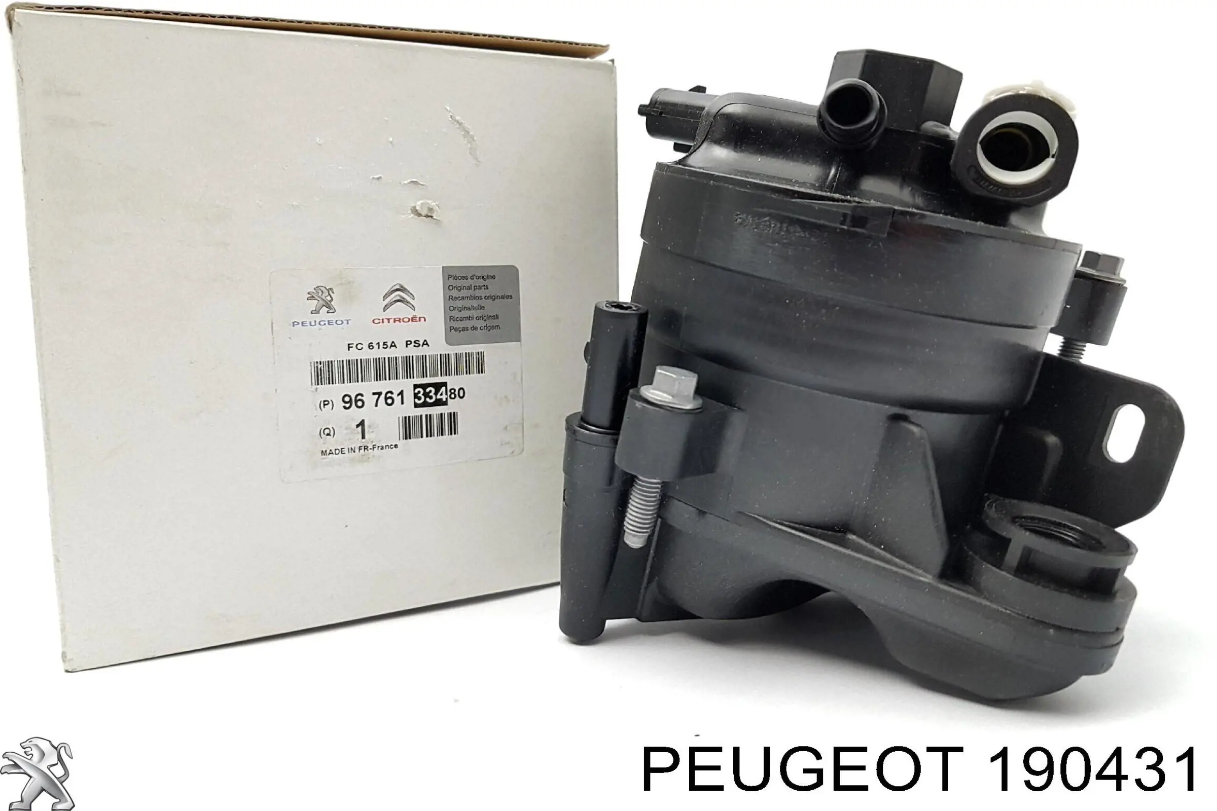Tapa de la carcasa del filtro de combustible 190431 Peugeot/Citroen