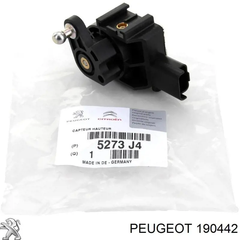 Tapa de la carcasa del filtro de combustible Peugeot/Citroen 190442