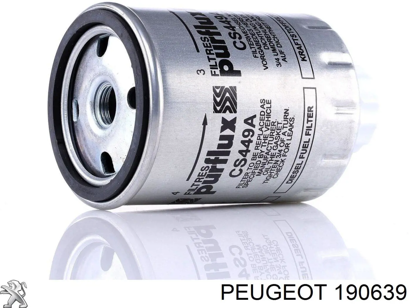 190639 Peugeot/Citroen filtro combustible