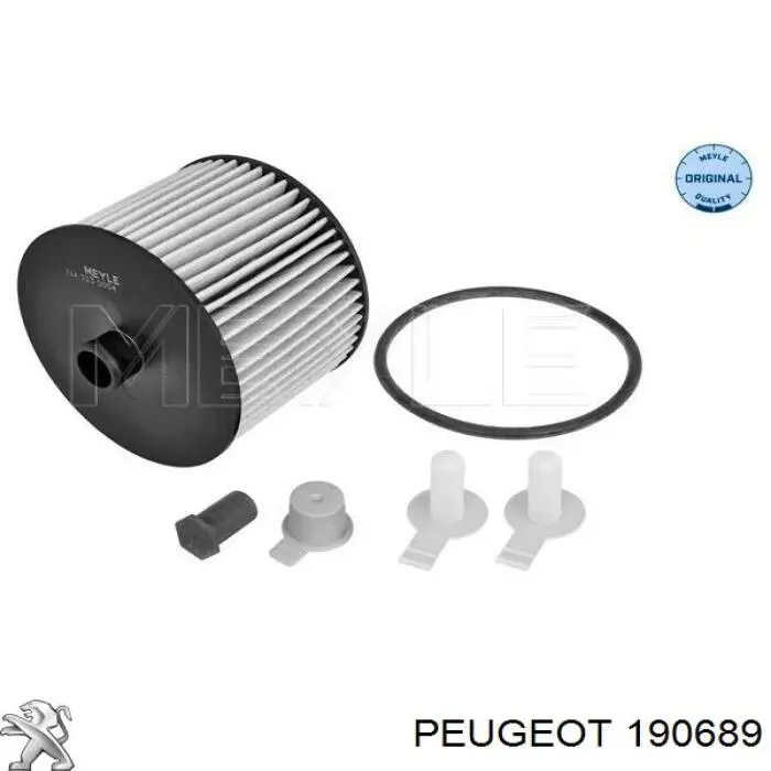 Filtro combustible Peugeot/Citroen 190689 precio, desde 6,93 EUR