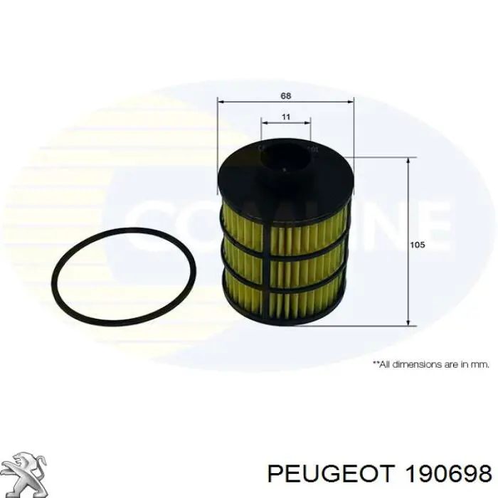 Filtro combustible Fiat Ducato 3 250