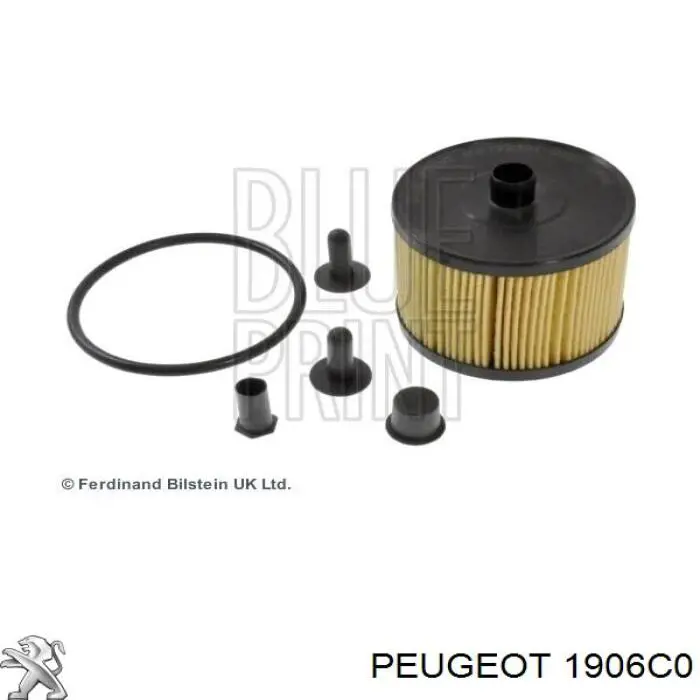 Comprar 1906C0 Peugeot/Citroen Filtro diesel