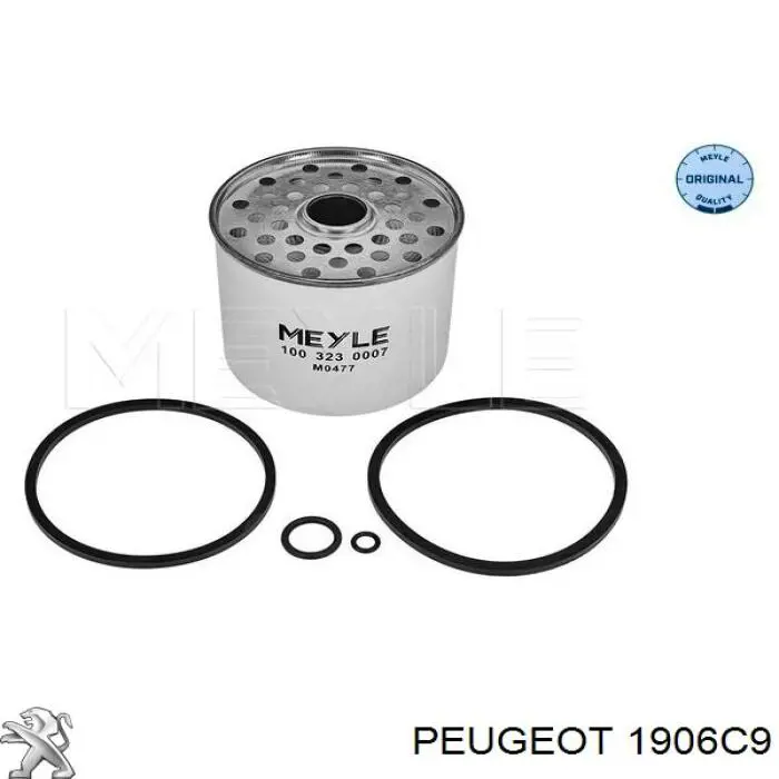 Filtro combustible Peugeot/Citroen 1906C9 precio, desde 3,05 EUR