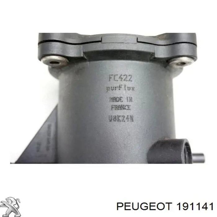 Carcasa del filtro de combustible Peugeot/Citroen 191141 precio, desde 110,62 EUR