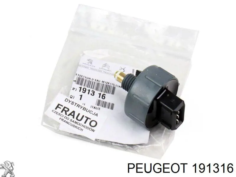 Sensor De Nivel De Agua Del Filtro De Combustible para Peugeot Expert (223)