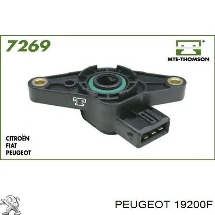 Comprar 19200F Peugeot/Citroen Sensor tps