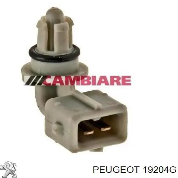 Sensor de temperatura del aire de admisión 19204G Peugeot/Citroen