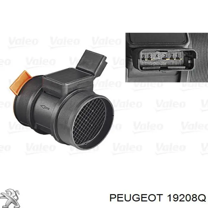 Comprar 19208Q Peugeot/Citroen Sensor de masa de aire