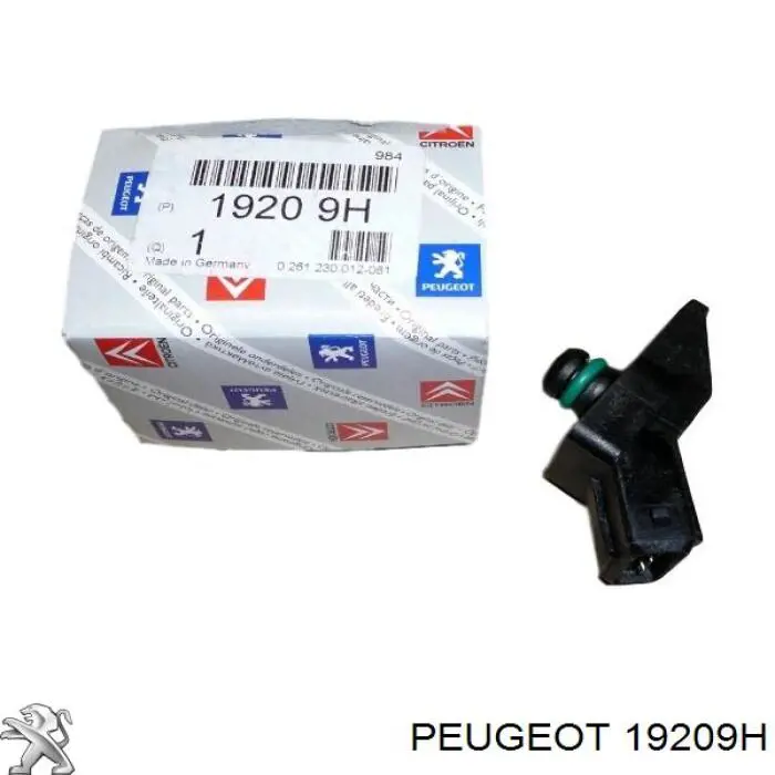 Comprar 19209H Peugeot/Citroen Sensor de presión del colector de admisión