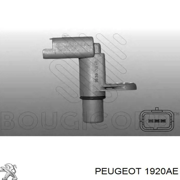 Comprar 1920AE Peugeot/Citroen Sensor de posición del árbol de levas