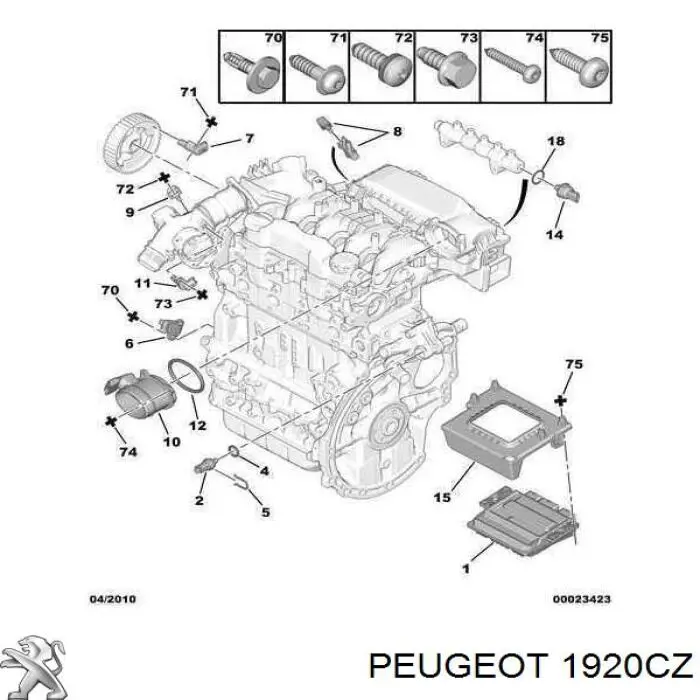 Sensor, presión colector de admisión  Peugeot/Citroen 1920CZ precio, desde 41,22 EUR