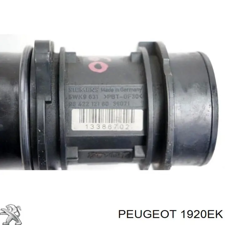 Comprar 1920EK Peugeot/Citroen Sensor de masa de aire