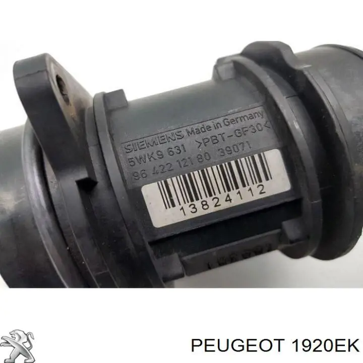 Sensor MAF Peugeot/Citroen 1920EK