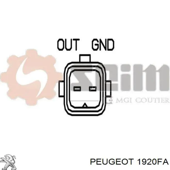 Generador de impulsos, cigüeñal  Peugeot/Citroen 1920FA precio, desde 19,06 EUR