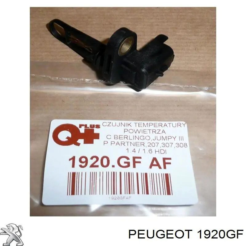 1920GF Peugeot/Citroen sensor, temperatura del aire de admisión