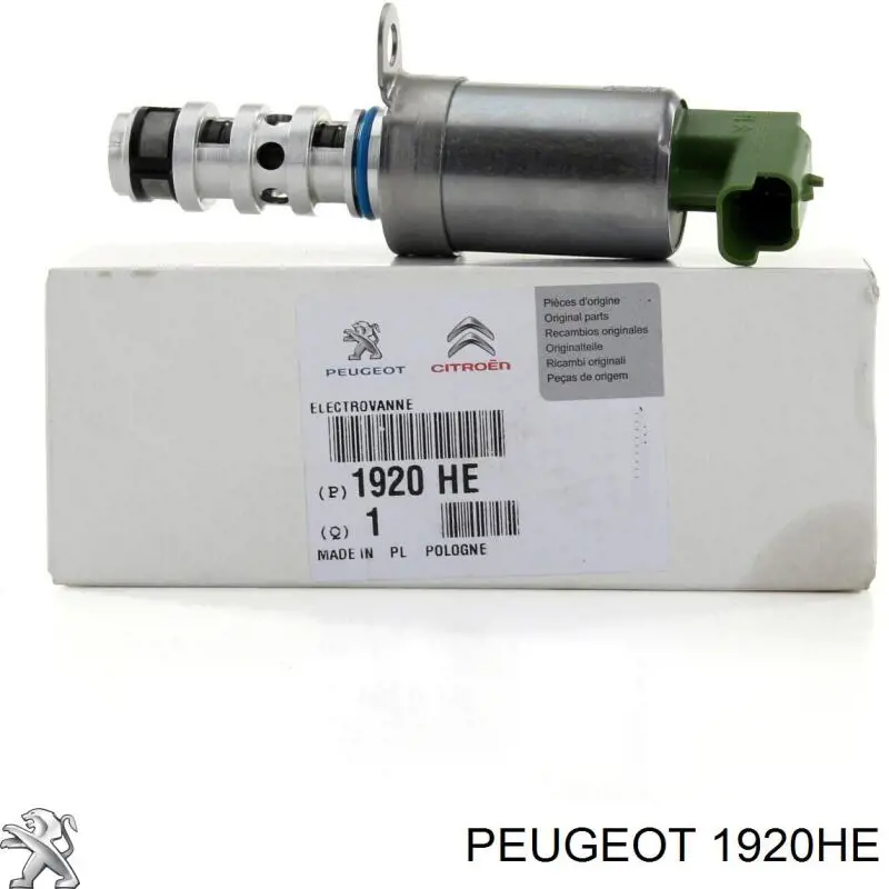 Válvula de control del árbol de levas Peugeot/Citroen 00001920HE precio, desde 383,62 EUR