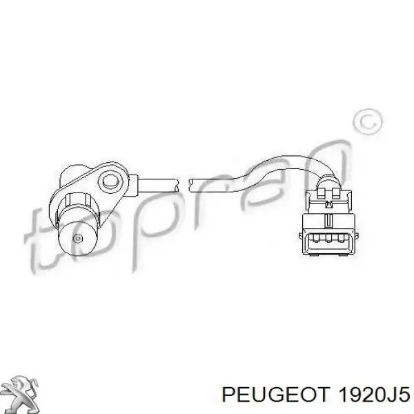 1920J5 Peugeot/Citroen sensor de cigüeñal