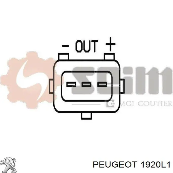 Comprar 1920L1 Peugeot/Citroen Sensor de posición del árbol de levas
