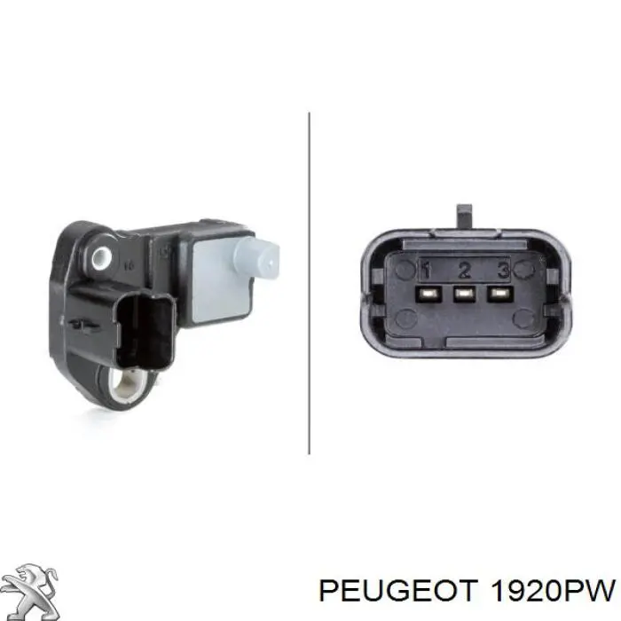 Sensor de posición del cigüeñal Ford Fiesta JH, JD