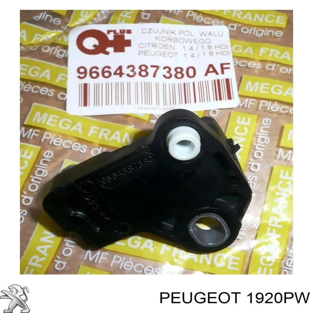 Sensor de posición del cigüeñal Ford Fiesta JH, JD