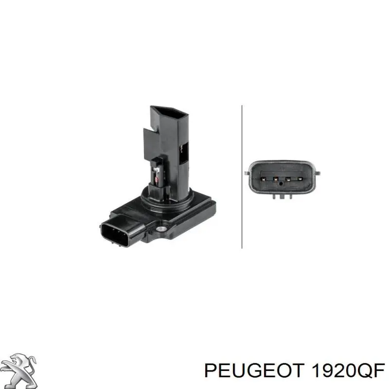 1920QF Peugeot/Citroen medidor de masa de aire
