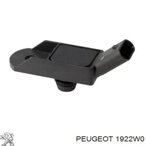 Sensor de presión del colector de admisión 1922W0 Peugeot/Citroen