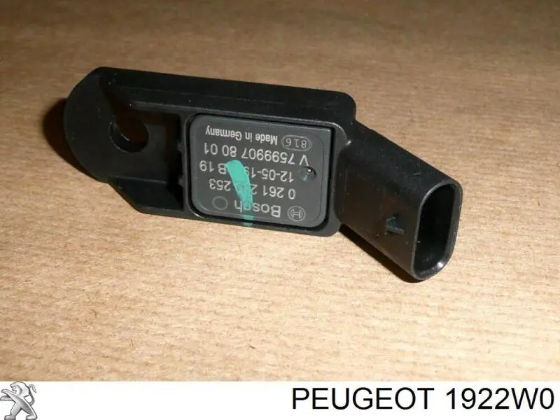 Sensor, presión colector de admisión  Peugeot/Citroen 1922W0 precio, desde 27,81 EUR