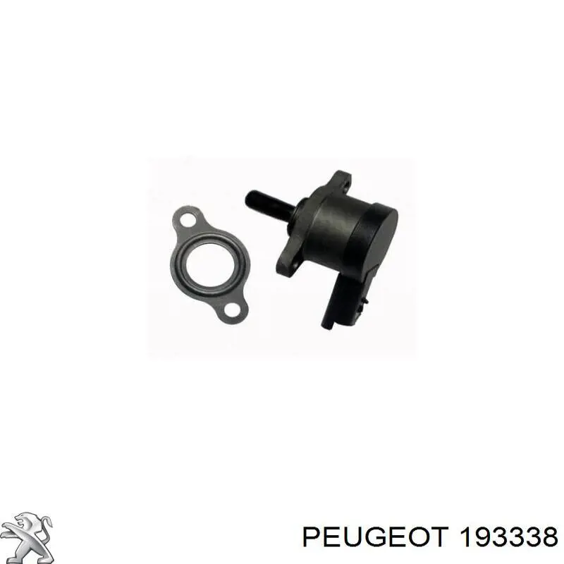 Válvula reguladora de presión del sistema common rail 193338 Peugeot/Citroen