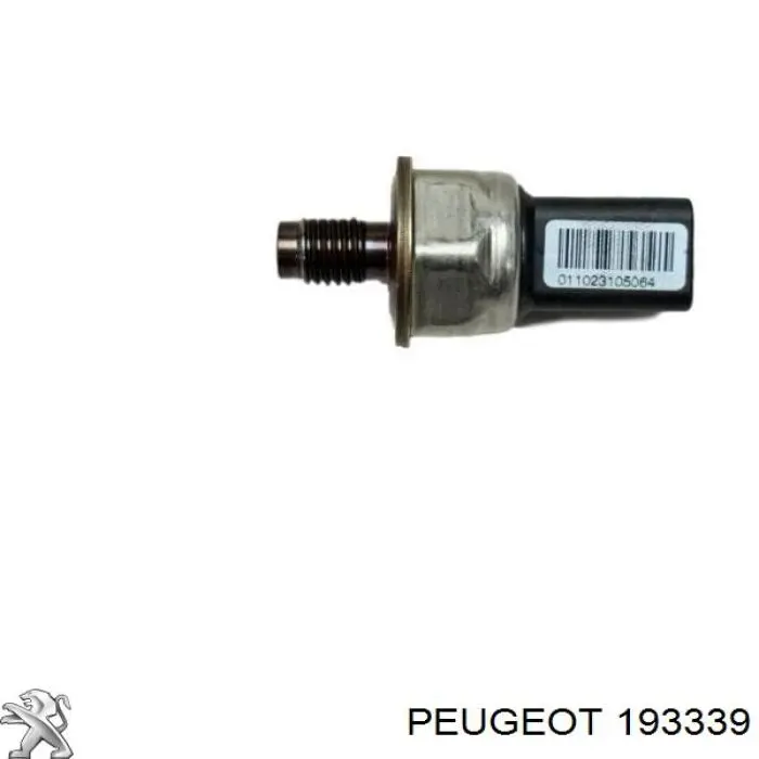 Válvula reguladora de presión del sistema common rail 193339 Peugeot/Citroen