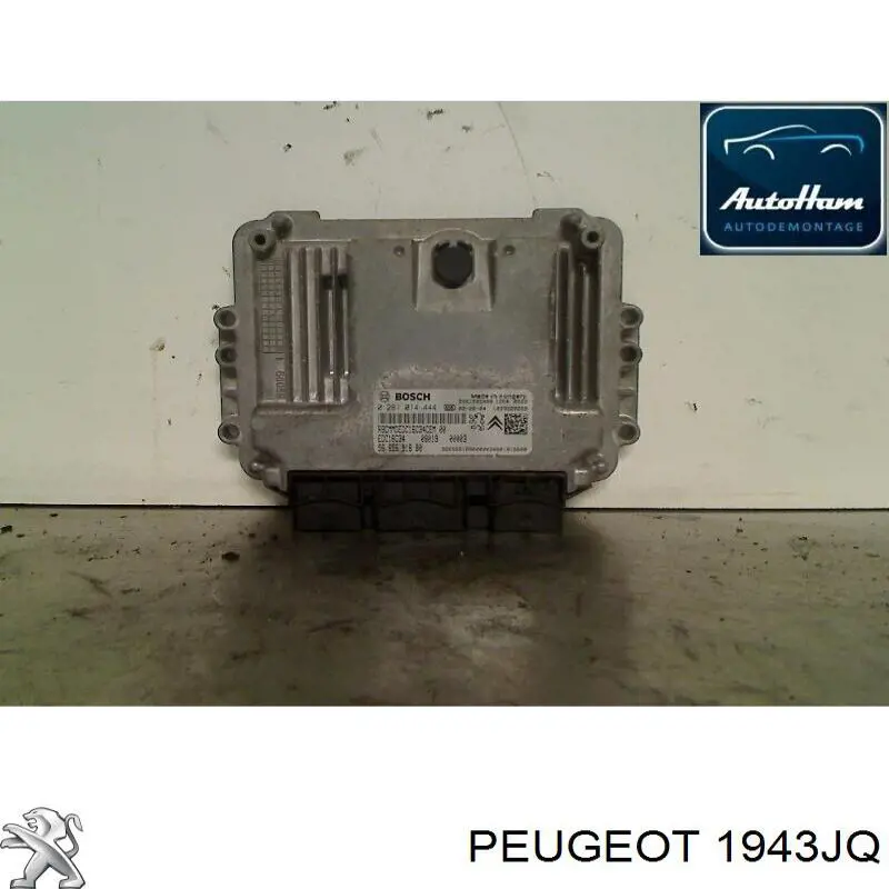 1943JQ Peugeot/Citroen módulo de control del motor (ecu)