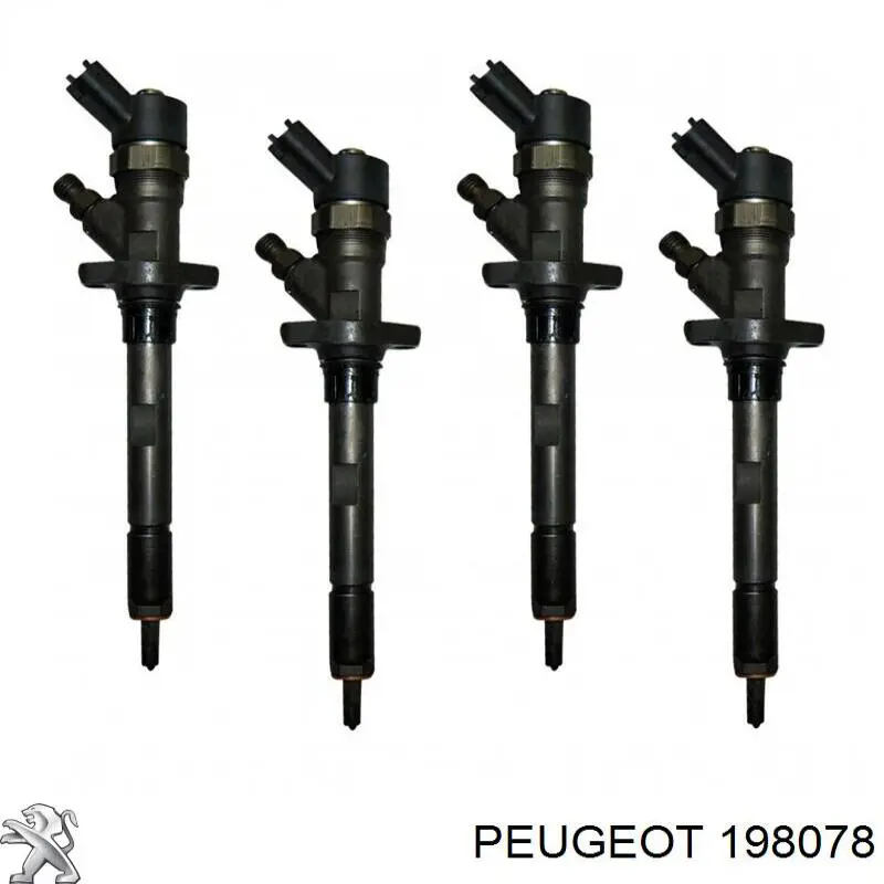 198078 Peugeot/Citroen inyector