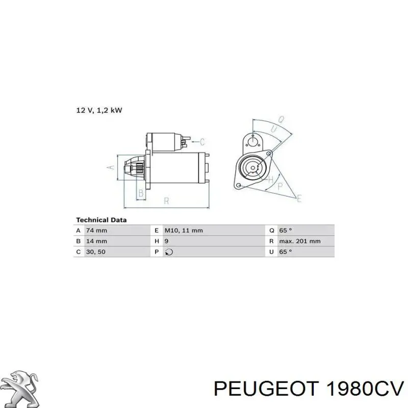 1980CV Peugeot/Citroen inyector