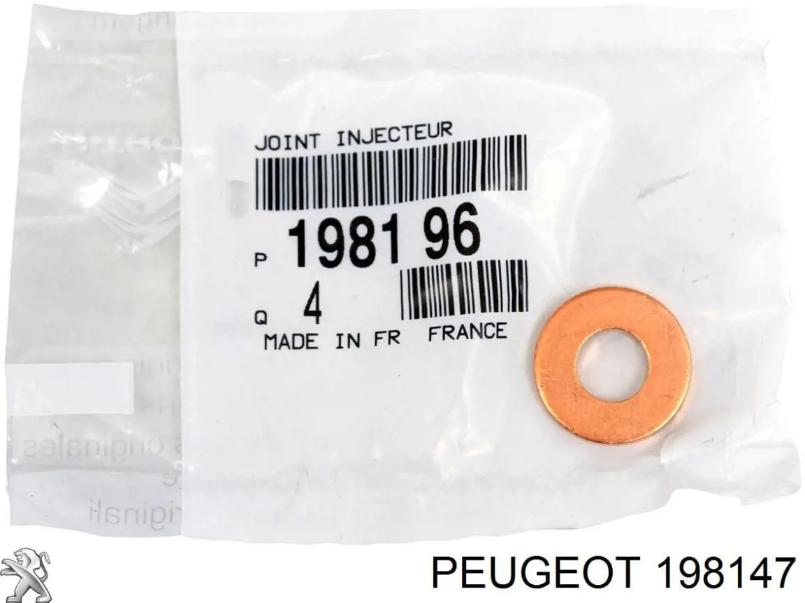 Juego de reparación de inyector Peugeot/Citroen 198147 precio, desde 6,92 EUR