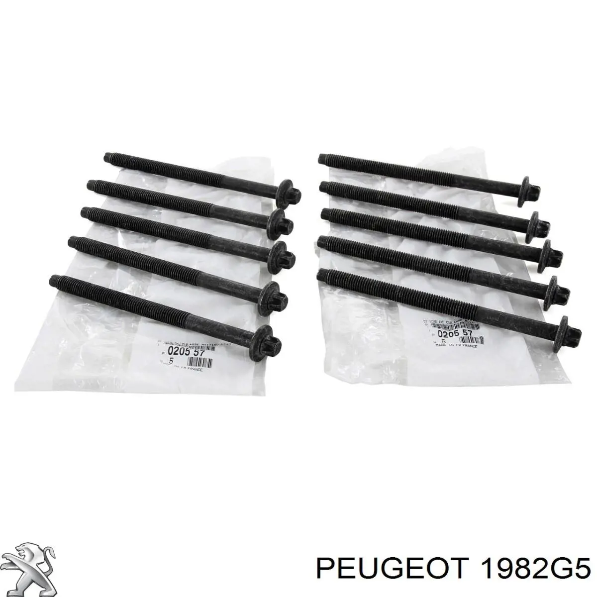 Tornillo de fijación del inyector Peugeot/Citroen 1982G5 precio, desde 3,58 EUR