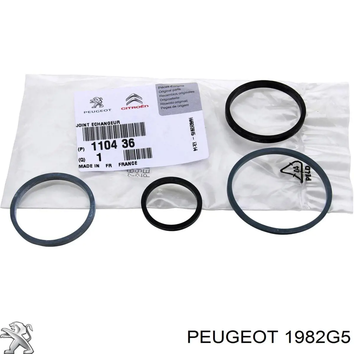 Tornillo de fijación del inyector Peugeot/Citroen 1982G5