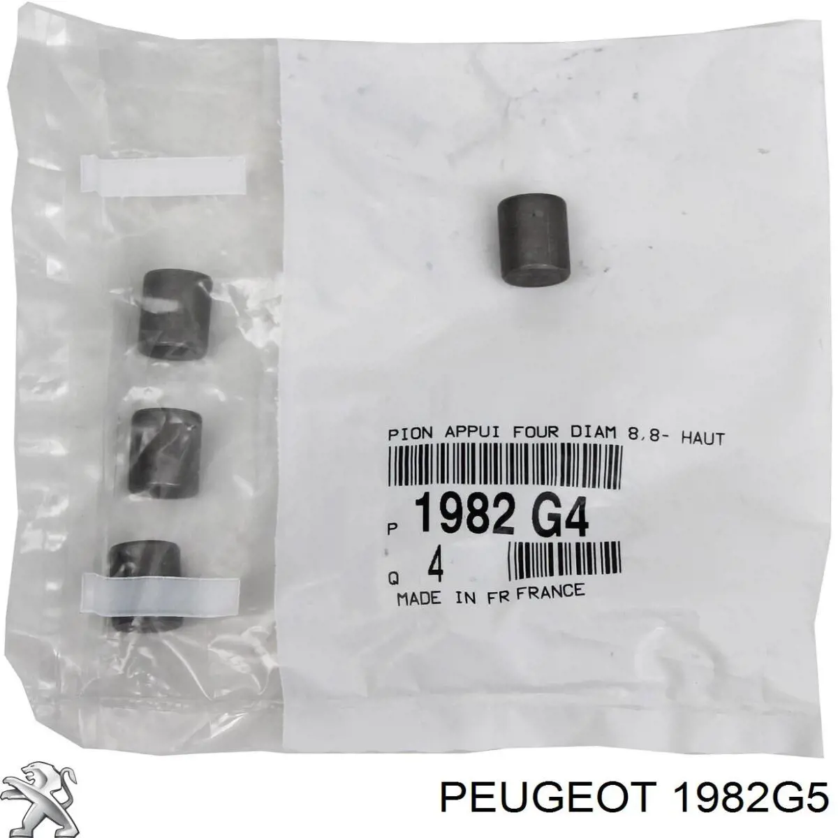 1982G5 Peugeot/Citroen tornillo, soporte inyector